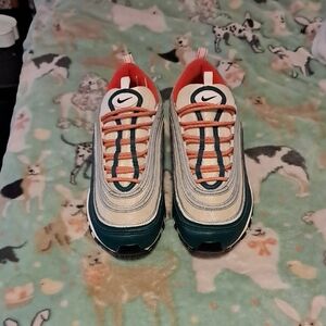 Nike Airmax97 Maimai Dolphins Colorway,,up Graded Refelective Laces